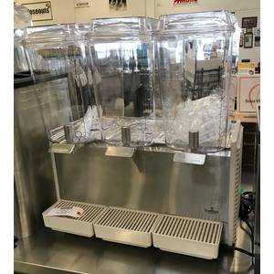 Grindmaster-Cecilware D35-4 - Display Item - Crathco Cold Beverage Dispenser (3) 5gal Capacity Bowl