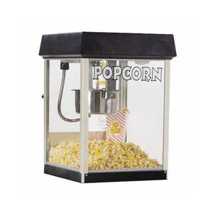 Global Solutions by Nemco GS1504 4oz Tempered Glass Popcorn Popper w/ Removeable Kettle