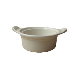 International Tableware, Inc CAS-5-AW American White 8 oz Stoneware-Ceramic Casserole Dish