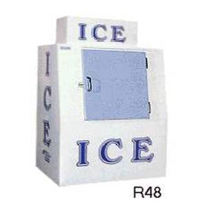 Roesch, Inc R48CW Ice Maid 38 Cu.Ft Slant Front 1 Door Ice Bag Merchandiser