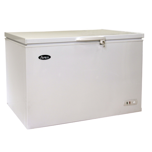 Atosa MWF9010GR 9.6 cu ft Solid Top Chest Freezer w/ White Coated Exterior