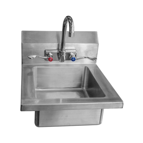 Atosa MRS-HS-14(W) MixRite 14" Stainless Steel Wall Mounted Hand Sink