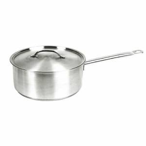 Thunder Group SLSSP060 6 Qt Stainless Steel Induction Sauce Pan