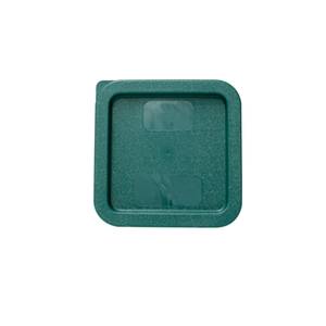Thunder Group PLSFT0204C Green Snap-on Square Food Storage Container Lid