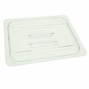 Thunder Group PLPA7120C 1/2 Size Clear Polycarbonate Solid Food Pan Lid