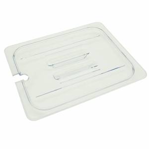 Thunder Group PLPA7120CS 1/2 Size Clear Polycarbonate Slotted Food Pan Lid