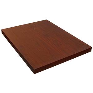 H&D Commercial Seating TM3030 D-01 30" x 30" Mahogany Colored Melamine Table Top