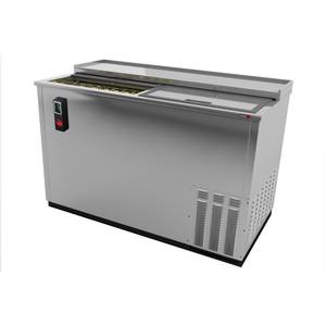 Fagor Refrigeration FBC-50S 50.5" Stainless Steel Flat Top Back Bar Bottle Cooler