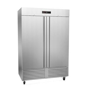 Fagor Refrigeration QVR-2-N 56" Stainless Steel Two Door Reach-In Refrigerator