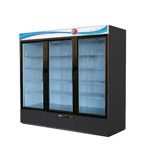 Fagor Refrigeration FMD-72 83" Three Section Glass Door Refrigerator Merchandiser