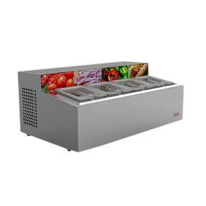 Fagor Refrigeration CPR-60-4 29" Refrigerated Countertop Pan Rail With Digital Controller