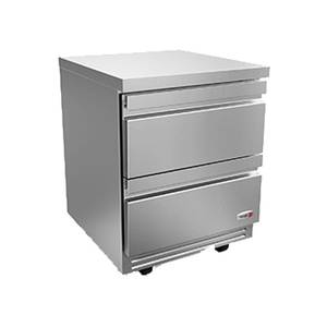 Fagor Refrigeration FUR-27-D2-N 28" Stainless Steel Undercounter Refrigerator