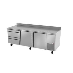 Fagor Refrigeration SWR-93-D2 93" Stainless Steel Worktop Two Drawer Refrigerator