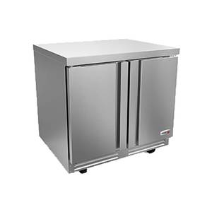 Fagor Refrigeration FUR-36-N 36" Stainless Steel Two Section Undercounter Refrigerator