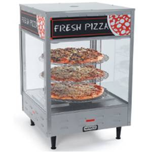 Nemco 6452-2 Self Serve Pizza Merchandiser W/ Four 18in Pass Thru Racks