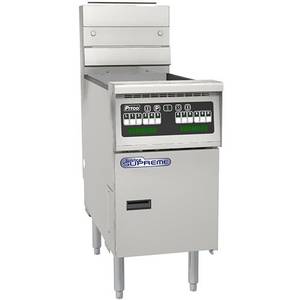 Pitco SSH75-1FD Solstic Supreme™ High Efficiency 75 lb Capacity Fryer System
