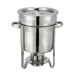 Winco 207 7qt Stainless Steel Marmite Soup Chafer