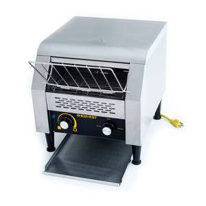 Hebvest CT02HD Conveyor Toaster w/ 10" x 3" Opening