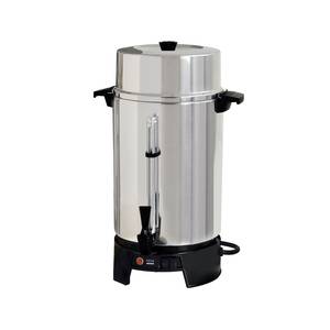 Focus Foodservice FCMLA100 Crown Select 100 Cup Stainless Steel Coffee Maker 