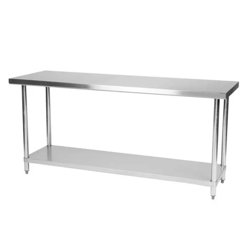 Falcon Food Service WT-2472 24" x 72" Stainless Steel 18 Gauge Worktable