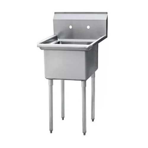 Falcon Food Service E1C-18X18-0 18" x 18" Stainless Steel 1 Compartment Sink