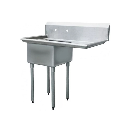 Falcon Food Service E1C-18X18-R-18 18" x 18" Stainless Steel 1 Compartment Sink