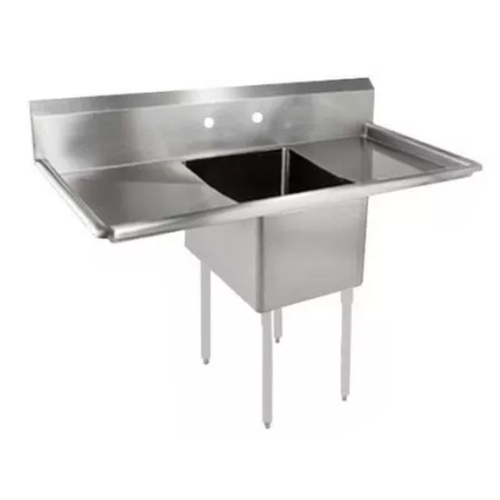 Falcon Food Service E1C-18X18-2-18 18" x 18" Stainless Steel 1 Compartment Sink With Drainboard