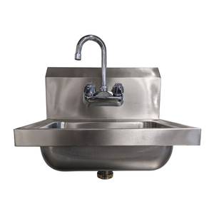 Falcon Food Service HS-17 10" x 14" Wall Mounted Hand Sink
