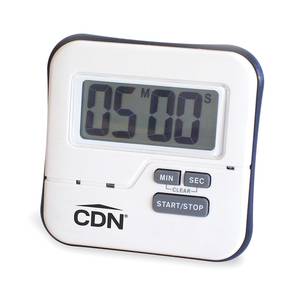 CDN TMW1 2-Way Mount Big Digit Waterproof and Shatterproof Timer