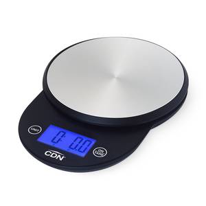 CDN SD1104-BK 6" Stainless Steel Digital ProAccurate Scale