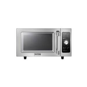 Midea 1025F0A 1000W Commercial S/s Microwave Oven w/ Dial Control