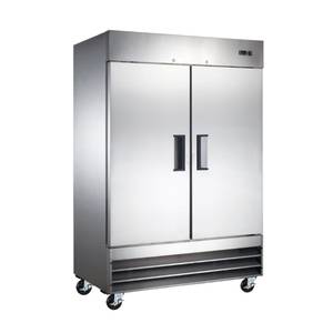 Falcon Food Service AF-49 49 CuFt Two Door Commercial Reach-in Freezer