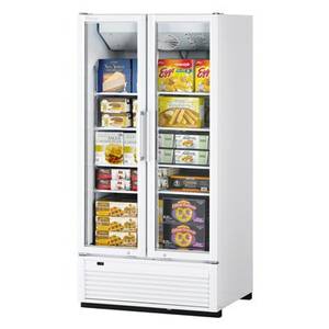 Turbo Air TGF-35SDH-N 31 cuft. Two-Section Super Deluxe Glass Door Freezer