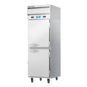 Beverage Air CT12-12HC-1HS Cross-Temp 27" Two-Section Reach-In Refrigerator/Freezer