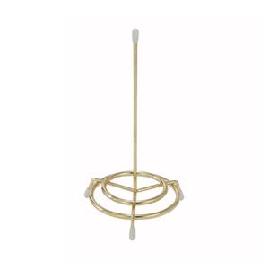 Winco CS-1 6" Brass Plated Check Spindle