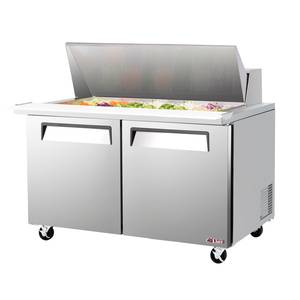 Turbo Air EST-60-24-N-V E-Line 60" Mega Top Refrigerated Sandwich Prep Unit