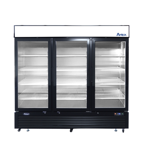 Atosa MCF8724GR 69 cu ft Triple Section Refrigerated Merchandiser