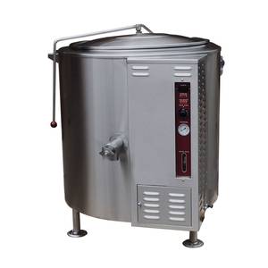 Crown Steam GL-40E 40 Gallon Gas 2/3 Jacketed Stationary Kettle