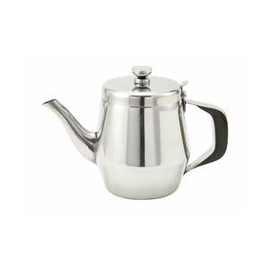 Winco JB2932 32 oz Stainless Steel Gooseneck Teapot