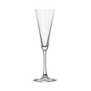 Libbey 7552 Vina­ 6.5 oz Trumpet Champagne Flute Glass - 1 Doz