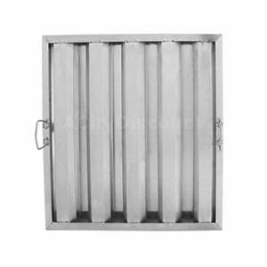 Winco HFS-2025 25" Height x 20" Width Stainless Steel Hood Filter