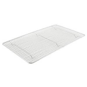Winco PGW-1018 10"x18" Chrome Plated Full Size Steam/Hotel Pan Wire Grate
