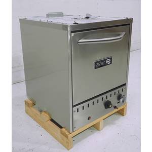 (Scratch & Dent) Asber AEPO-24 S 24" Single Chamber Gas Deck Countertop Pizza Oven