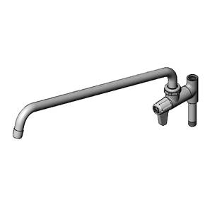T&S Brass 5AFL18 Pre-Rinse Add-On Faucet w/ 18" Spout
