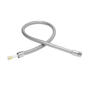 T&S Brass B-0068-H2A 68" Pre-Rinse Flexible Stainless Steel Hose Assembly