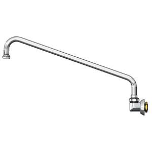 T&S Brass B-0526-16 Wall Mount 16" Dummy Swivel Nozzle w/ Stream Regulator