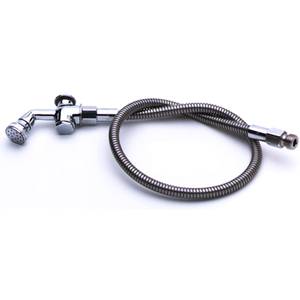 T&S Brass B-0101 36" Pre-Rinse Flexible Stainless Steel Hose & Adapter