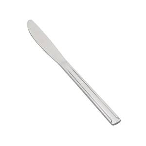 Winco 0014-08 Heavy Weight Stainless Steel Dominion Dinner Knife - 1 Doz