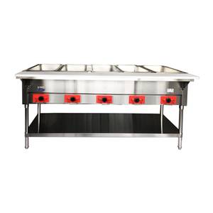 Atosa CSTEB-5 CookRite 5 Open Well 240v Electric Steam Table