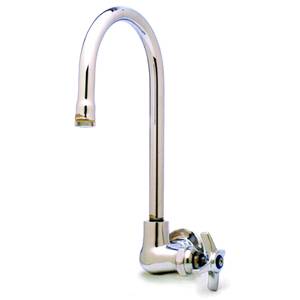 T&S Brass B-0310 Single Supply Wall Mount Faucet w/ 5-3/4" Gooseneck